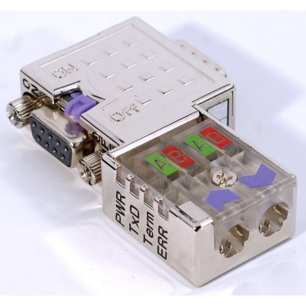 Helmholz 700-972-0BA50 Profibus Male 90° EasyConnect® Connector (Open Box - No PG)
